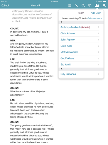 Scriptigo: Script production done right.